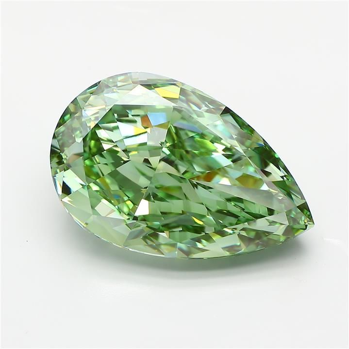 16.09 ct. pear Lab Grown Diamond front image