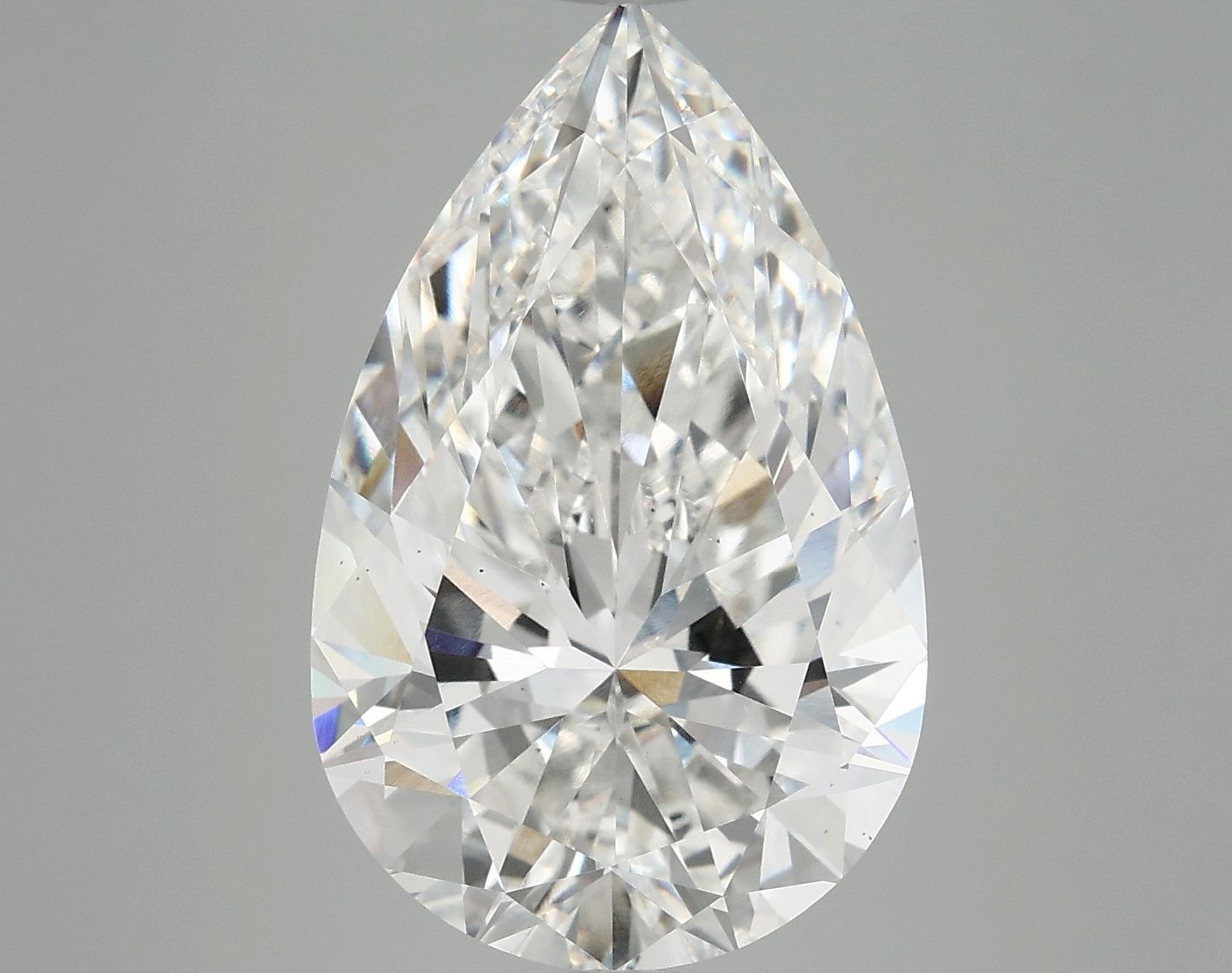 7.20 ct. pear Lab Grown Diamond front image