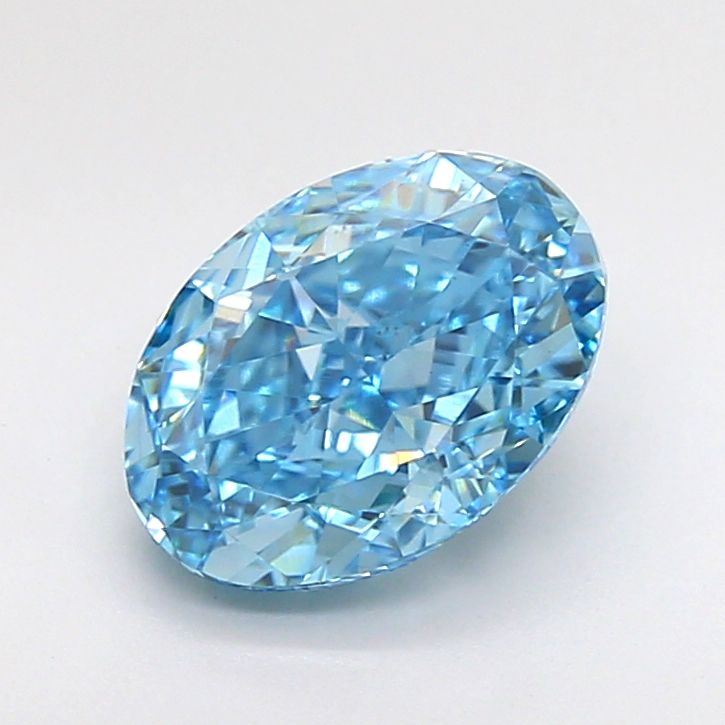 2.08 ct. oval Lab Grown Diamond front image