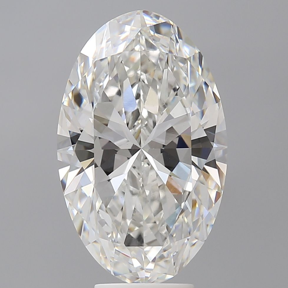 6.57 ct. oval Lab Grown Diamond front image
