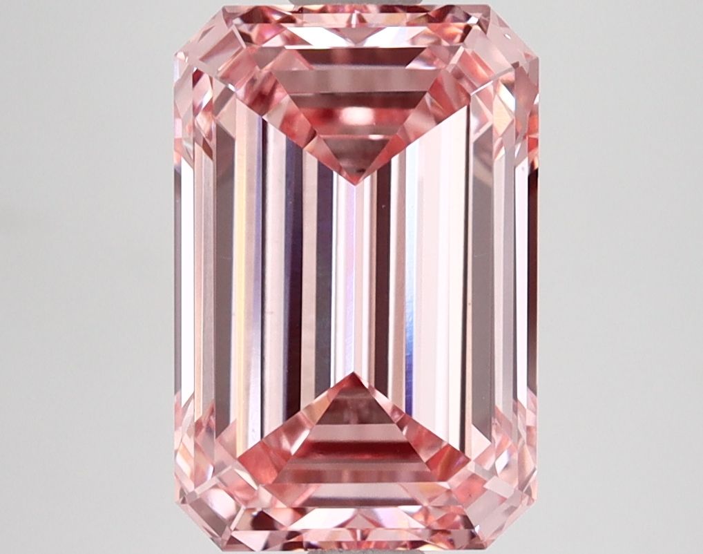 3.68 ct. emerald Lab Grown Diamond front image