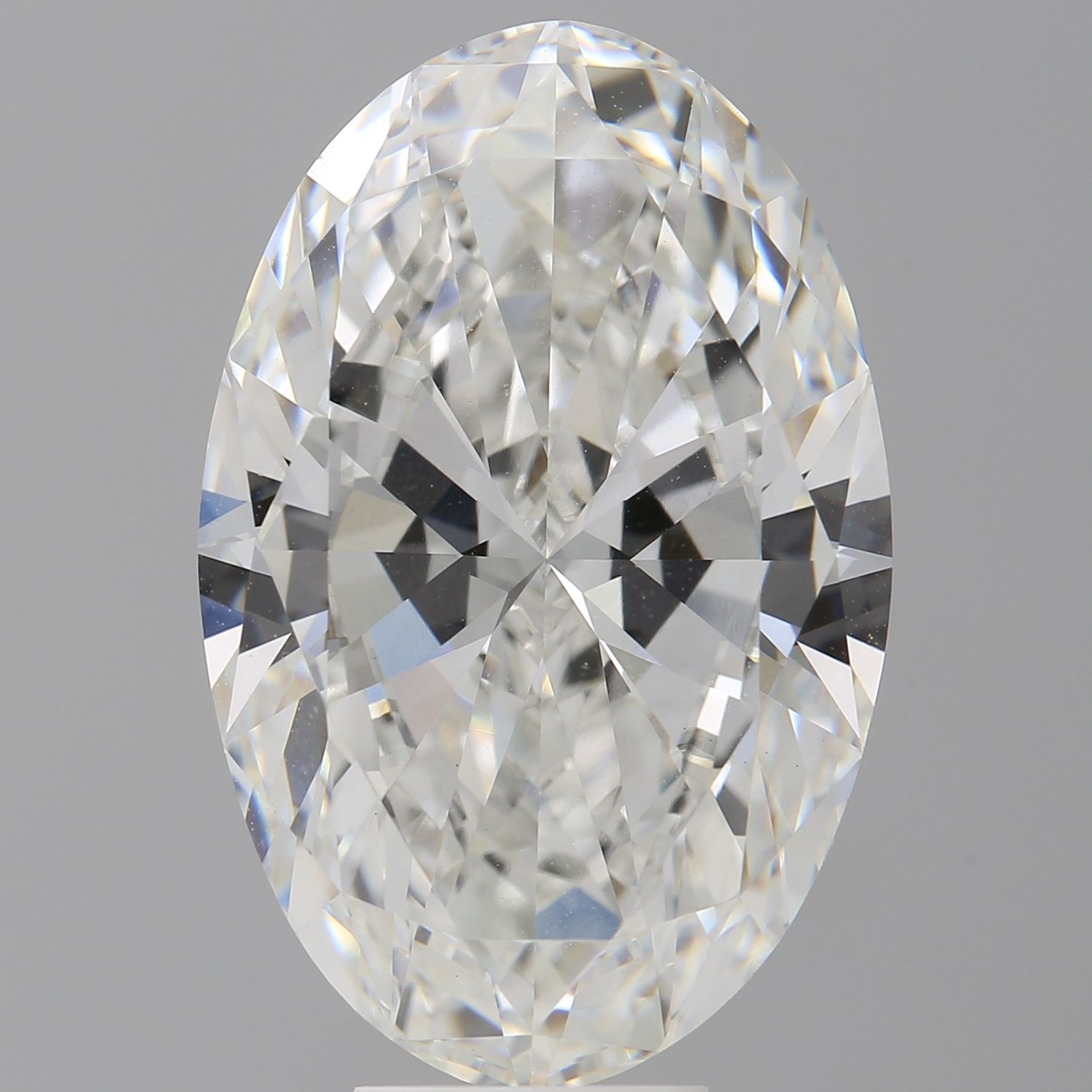 9.06 ct. oval Lab Grown Diamond front image