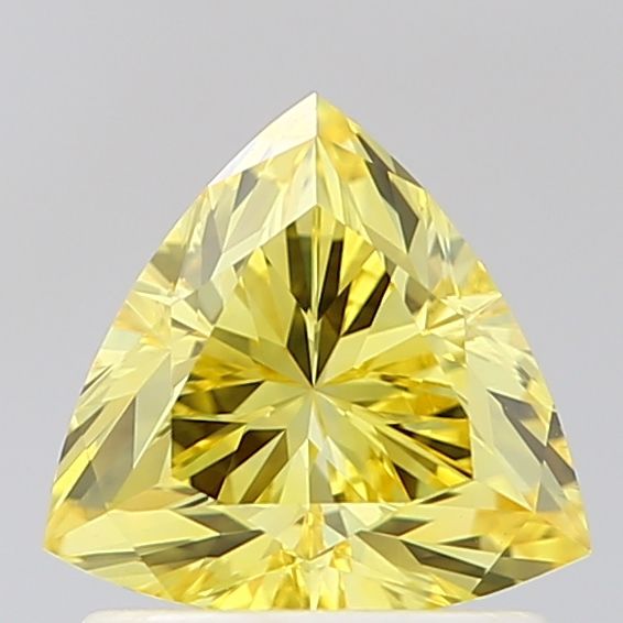 1.06 CT Fancy Intense Yellow TRIANGULAR