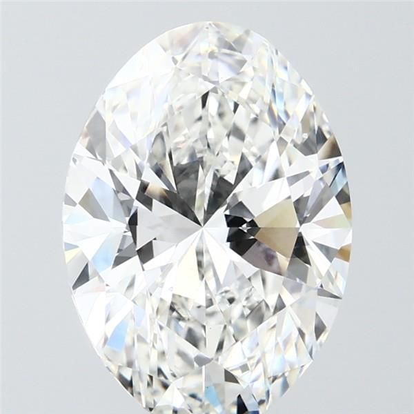 4.08 ct. oval Lab Grown Diamond front image