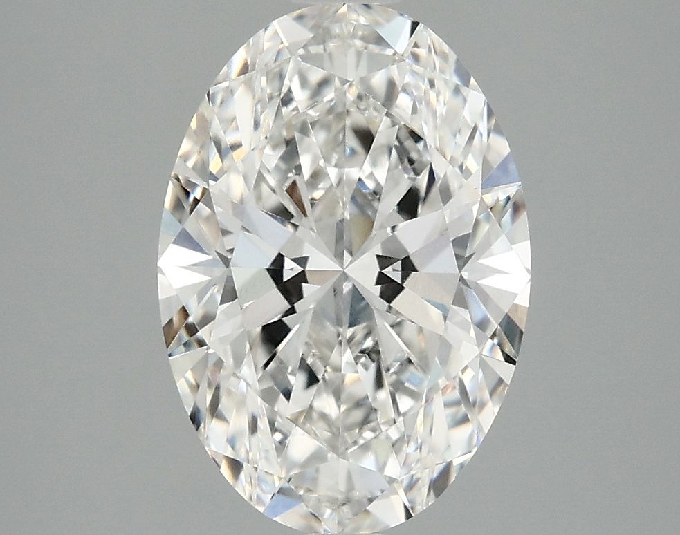 3.07 ct. oval Lab Grown Diamond front image