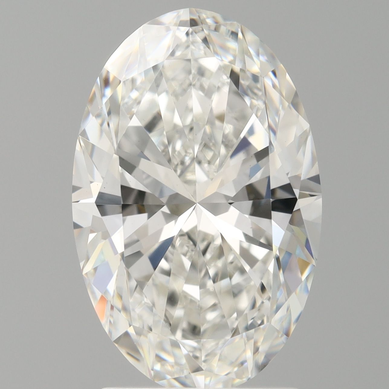 2.61 ct. oval Lab Grown Diamond front image