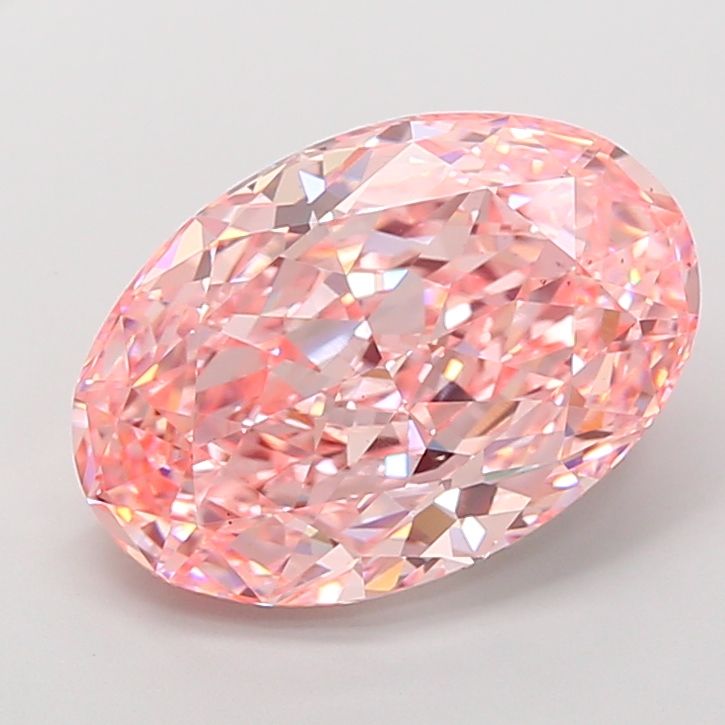 9.02 ct. oval Lab Grown Diamond front image