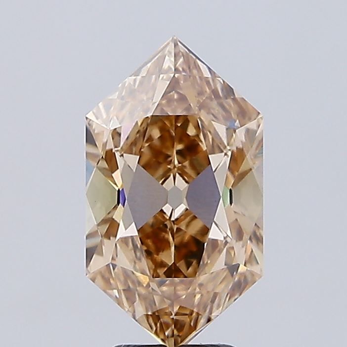 4.04 ct lab-grown Hexagonal Diamond