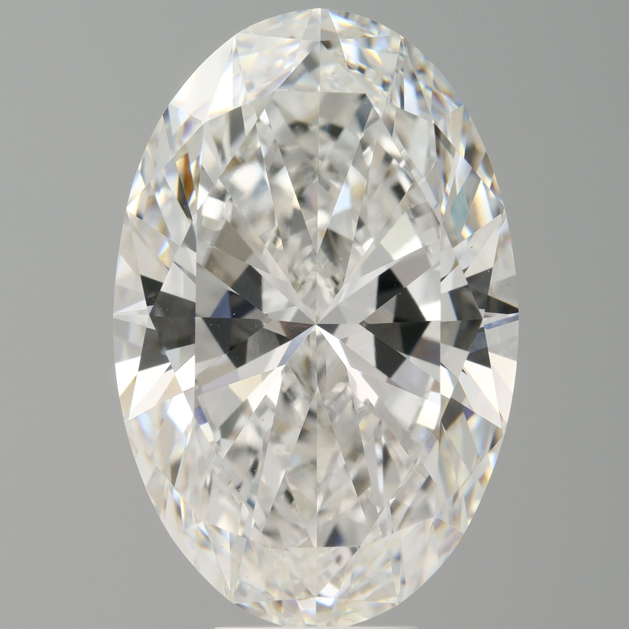 9.56 ct. oval Lab Grown Diamond front image
