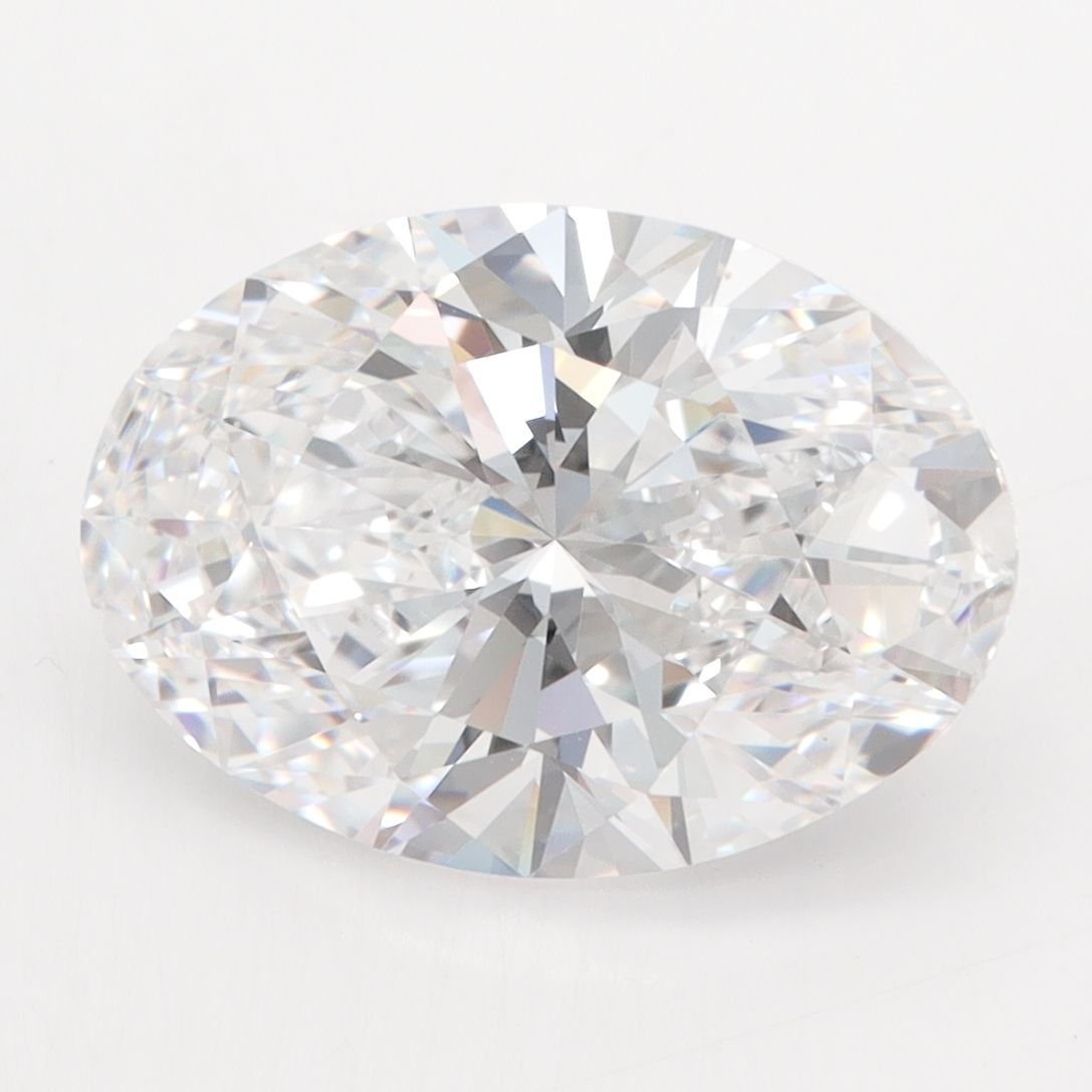 4.33 ct. oval Lab Grown Diamond front image