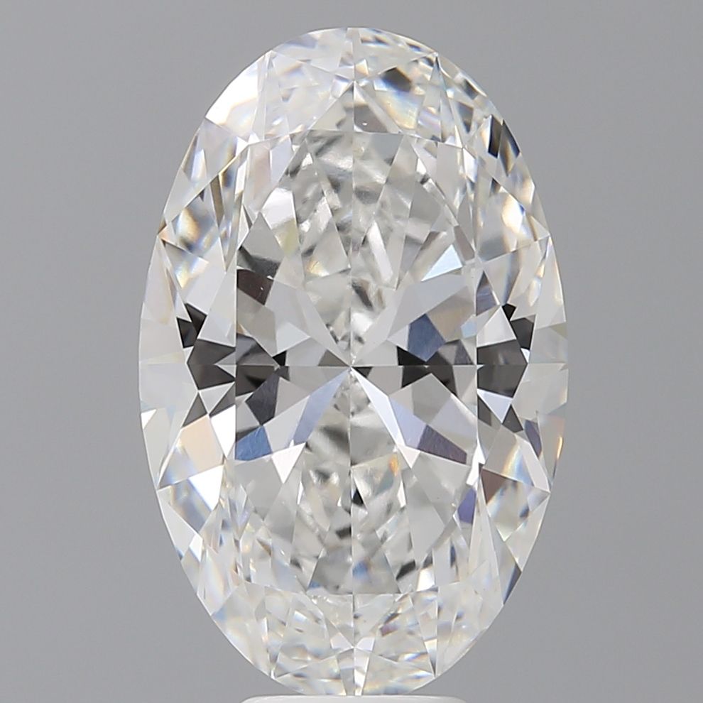 7.56 ct. oval Lab Grown Diamond front image
