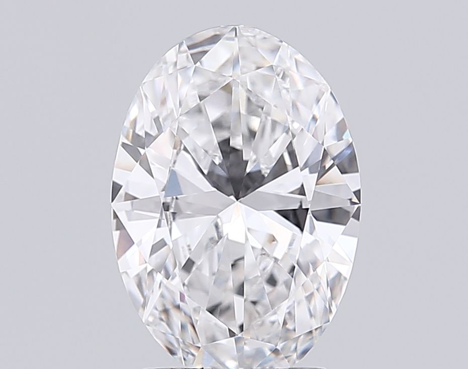 3.02 ct. oval Lab Grown Diamond front image