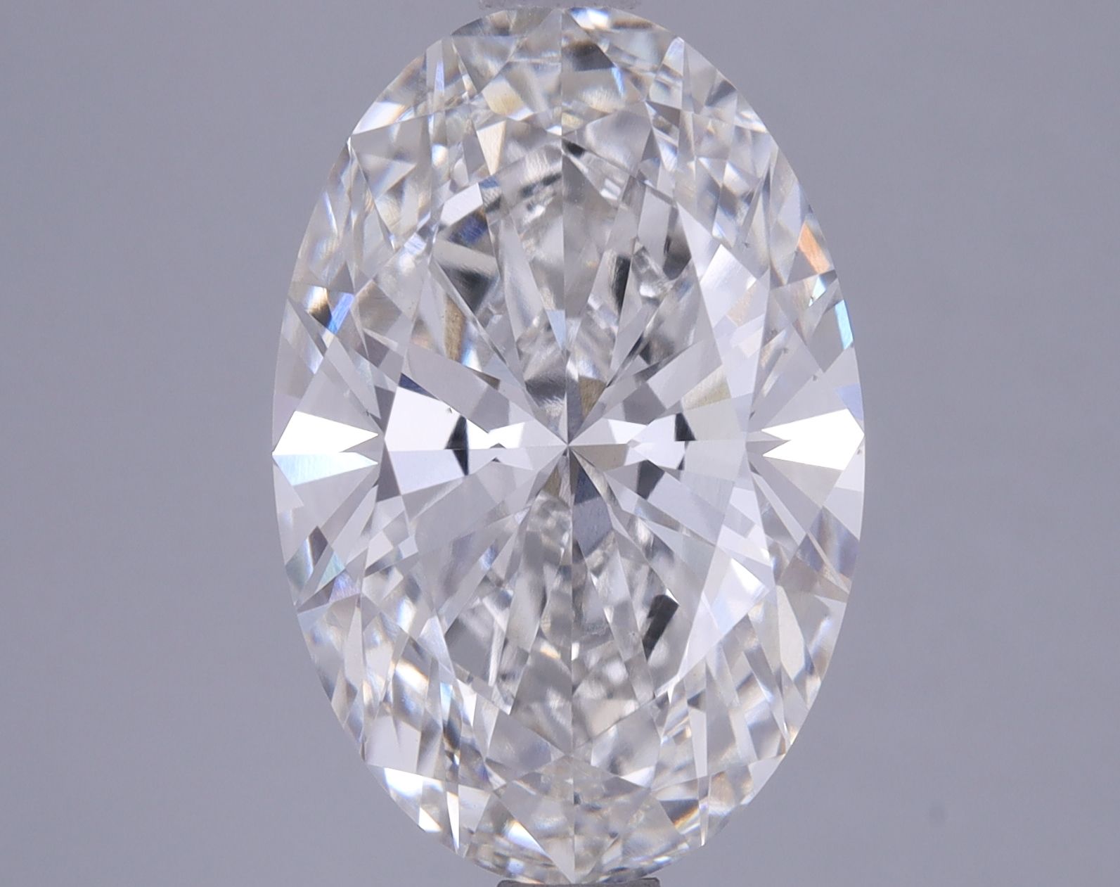 3.41 ct. oval Lab Grown Diamond front image