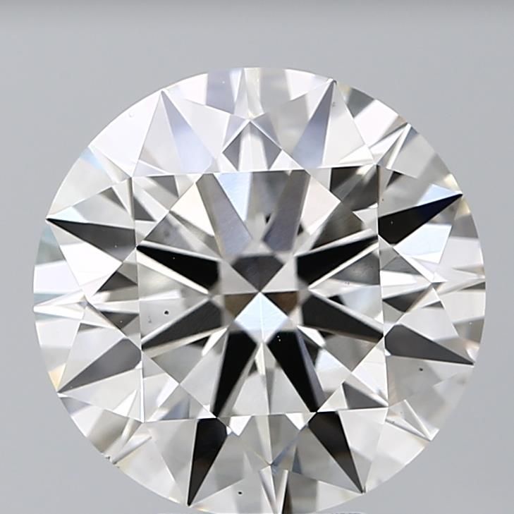 5.42 ct. round Lab Grown Diamond front image