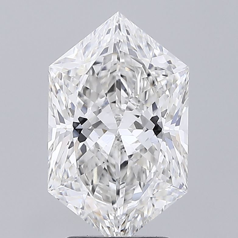 3.29 ct lab-grown Hexagonal Diamond