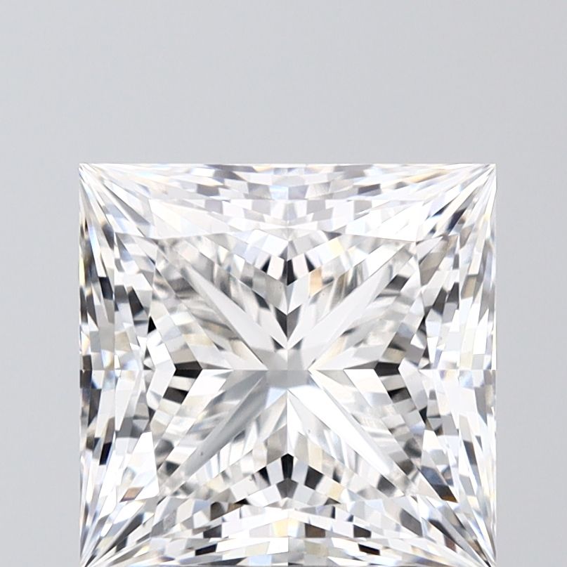 4.07 ct. princess Lab Grown Diamond front image