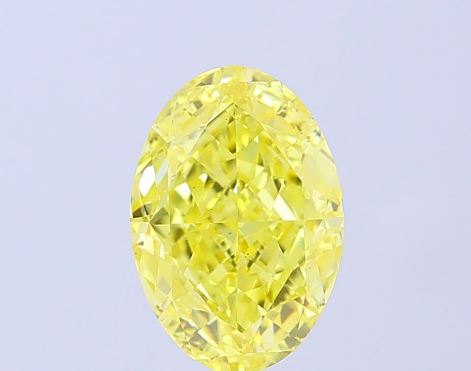 3.08 ct. oval Lab Grown Diamond front image