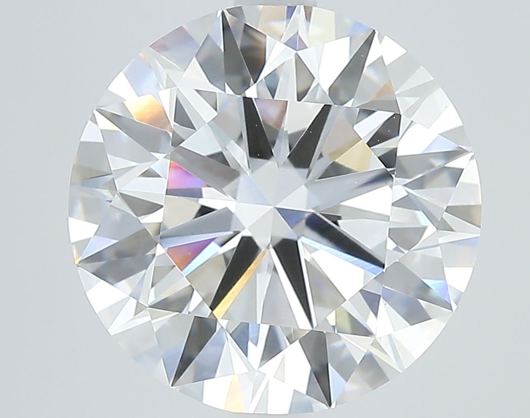 6.05 ct. round Lab Grown Diamond front image