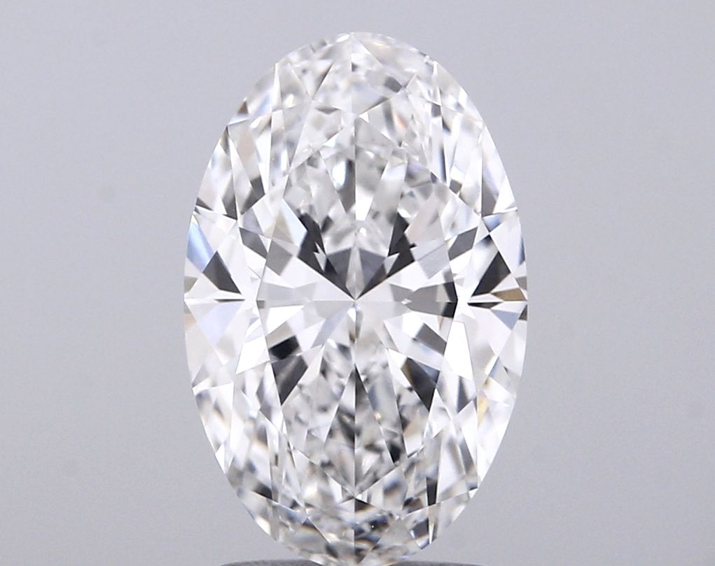3.09 ct. oval Lab Grown Diamond front image