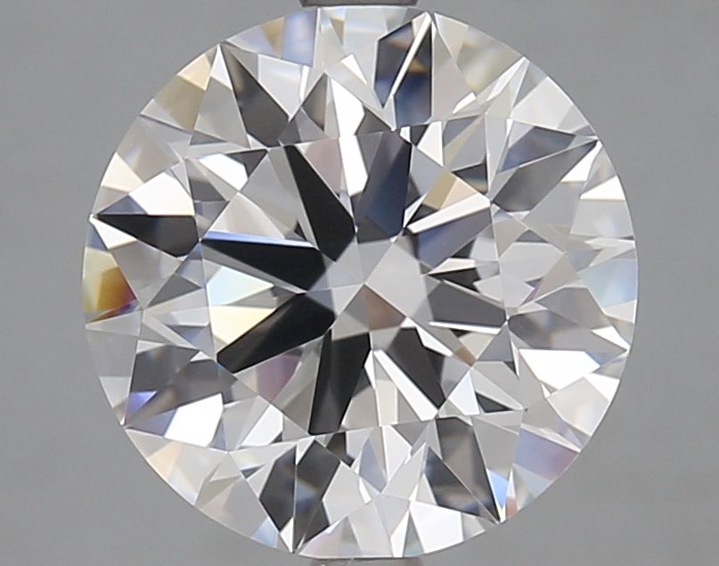 Diamant Rond 4.01 ct - Couleur D - Pureté VVS2