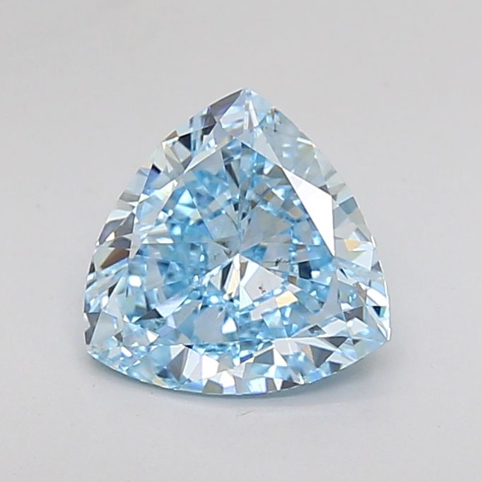 1.01 CT Fancy Intense Blue TRIANGULAR