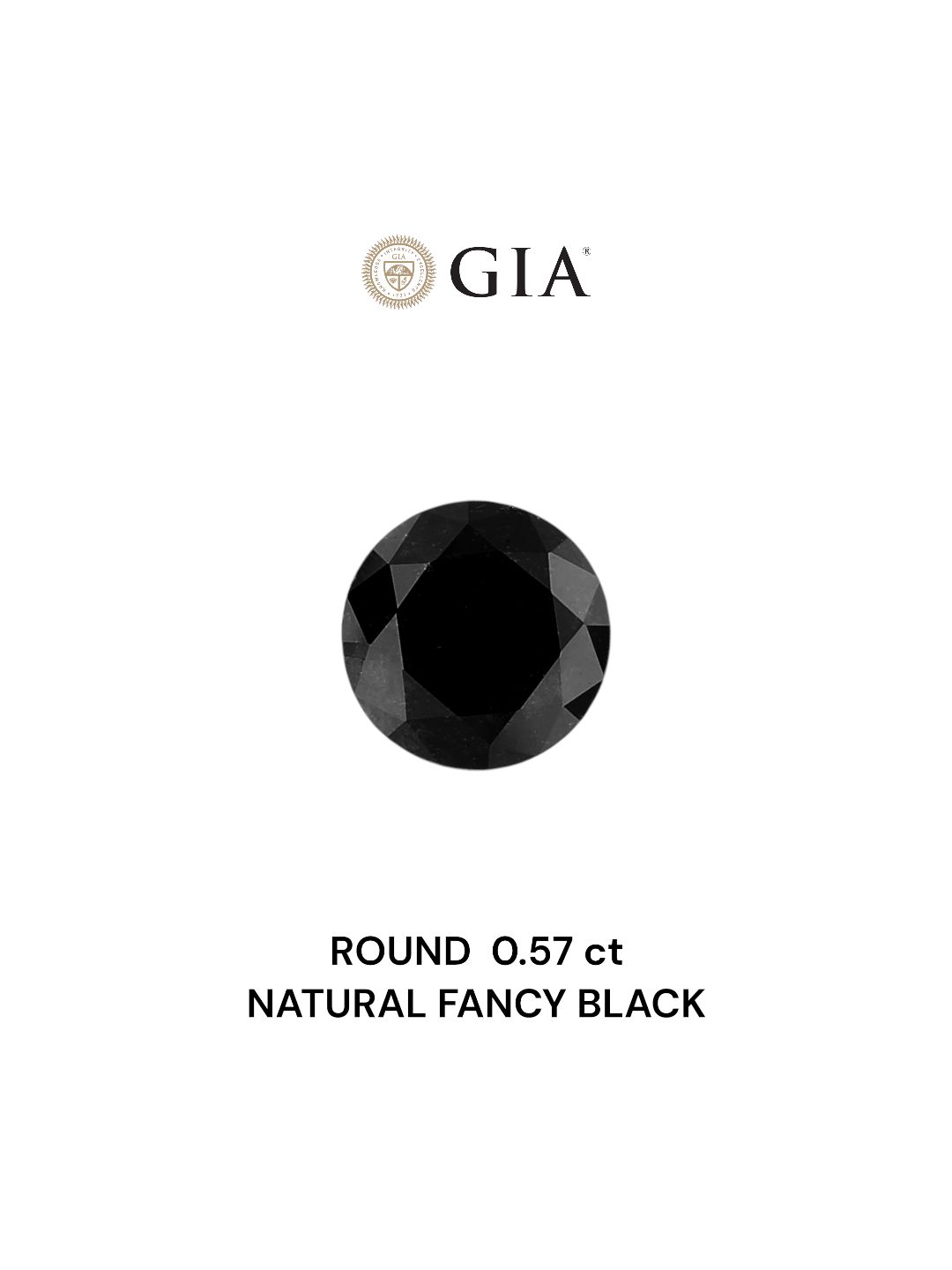 0.57 ct Round diamond