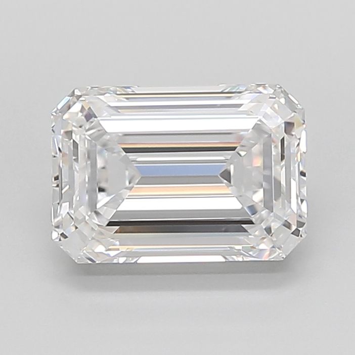 3.70 ct. emerald Lab Grown Diamond front image
