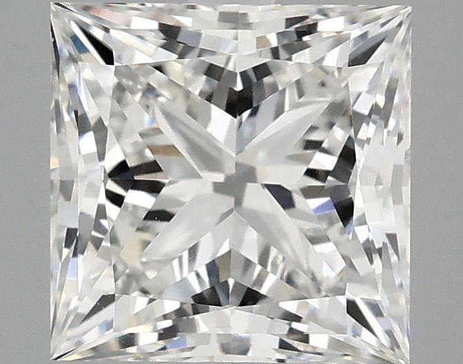 2.90 ct. princess Lab Grown Diamond front image