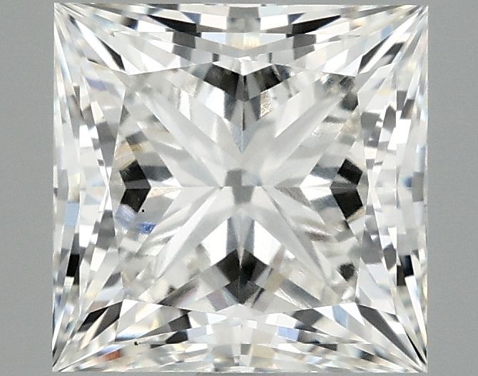 3.08 ct. princess Lab Grown Diamond front image