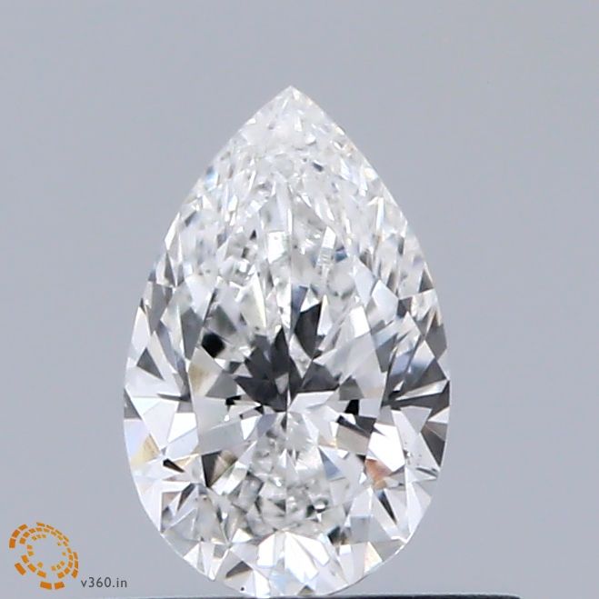 0.47 ct lab-grown Pear Diamond