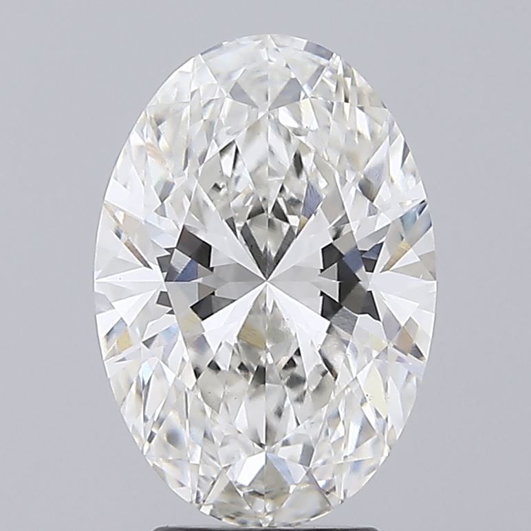 4.06 ct. oval Lab Grown Diamond front image