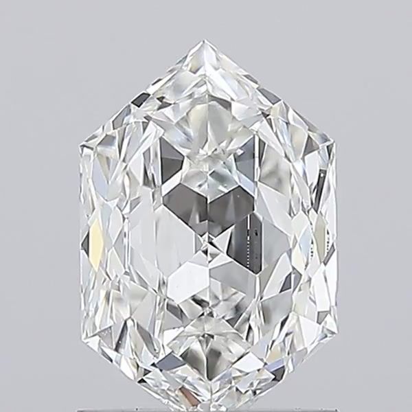 1.53 ct lab-grown Hexagonal Diamond