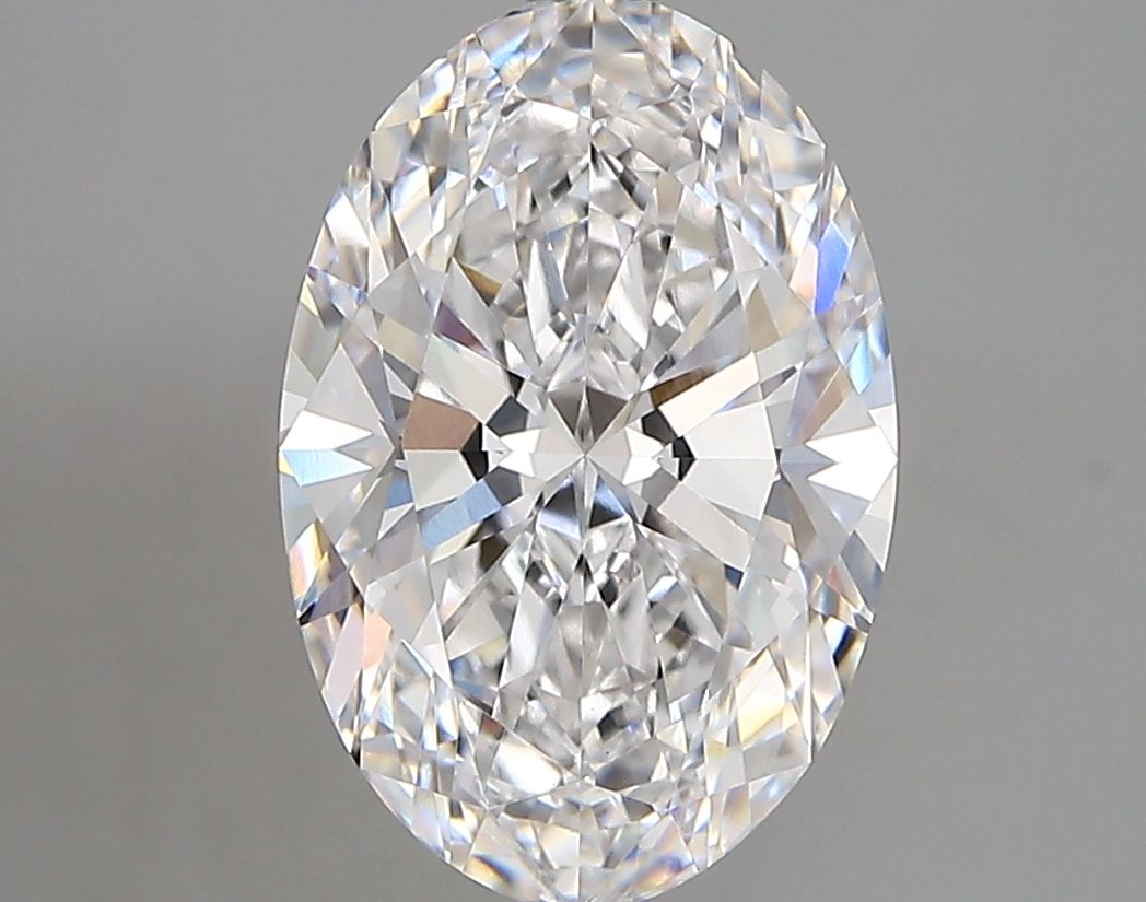 3.02 ct. oval Lab Grown Diamond front image