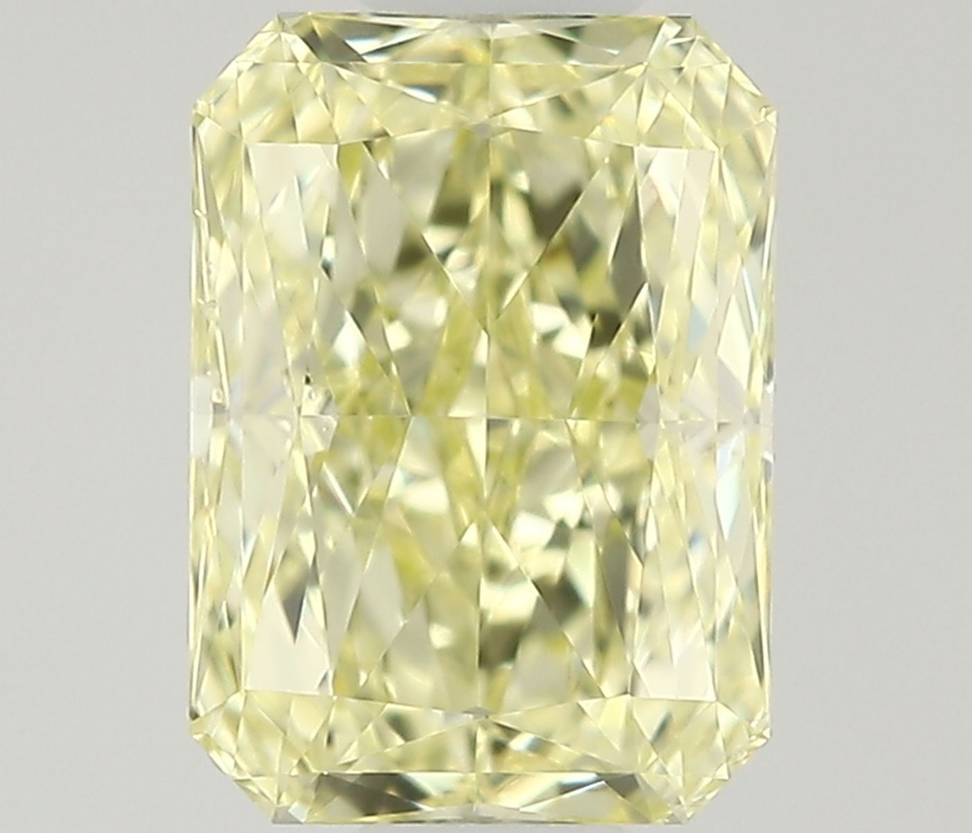 Diament 0.44 ct Fancy Light Yellow/VS2