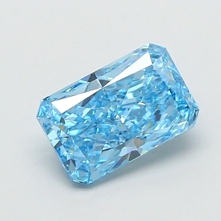 1.55 CT Fancy Vivid Blue RADIANT