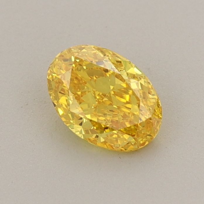 0.5 CT Fancy Vivid Yellow OVAL