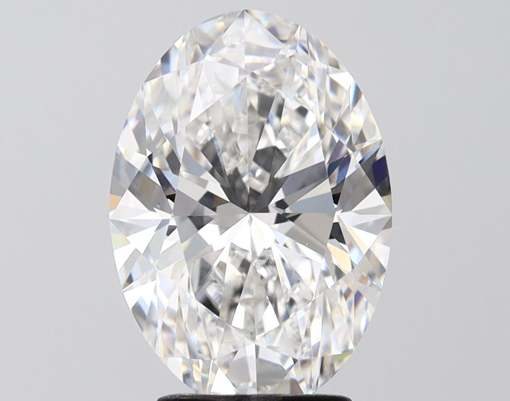 3.52 ct. oval Lab Grown Diamond front image