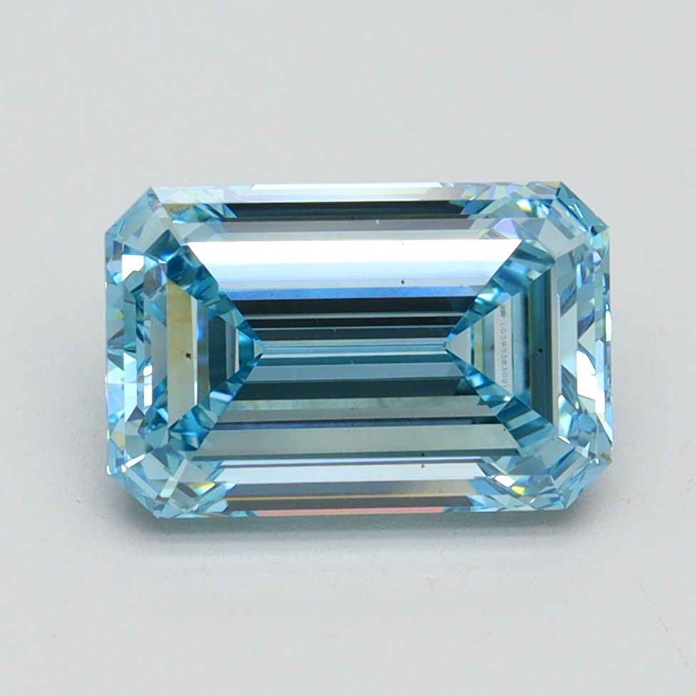 2.43 ct. emerald Lab Grown Diamond front image