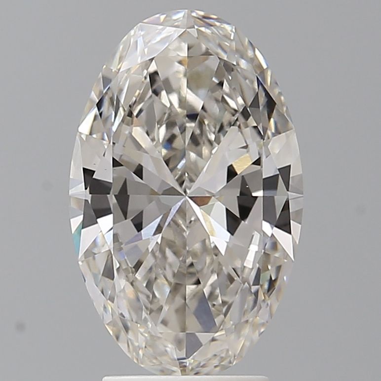 3.09 ct. oval Lab Grown Diamond front image