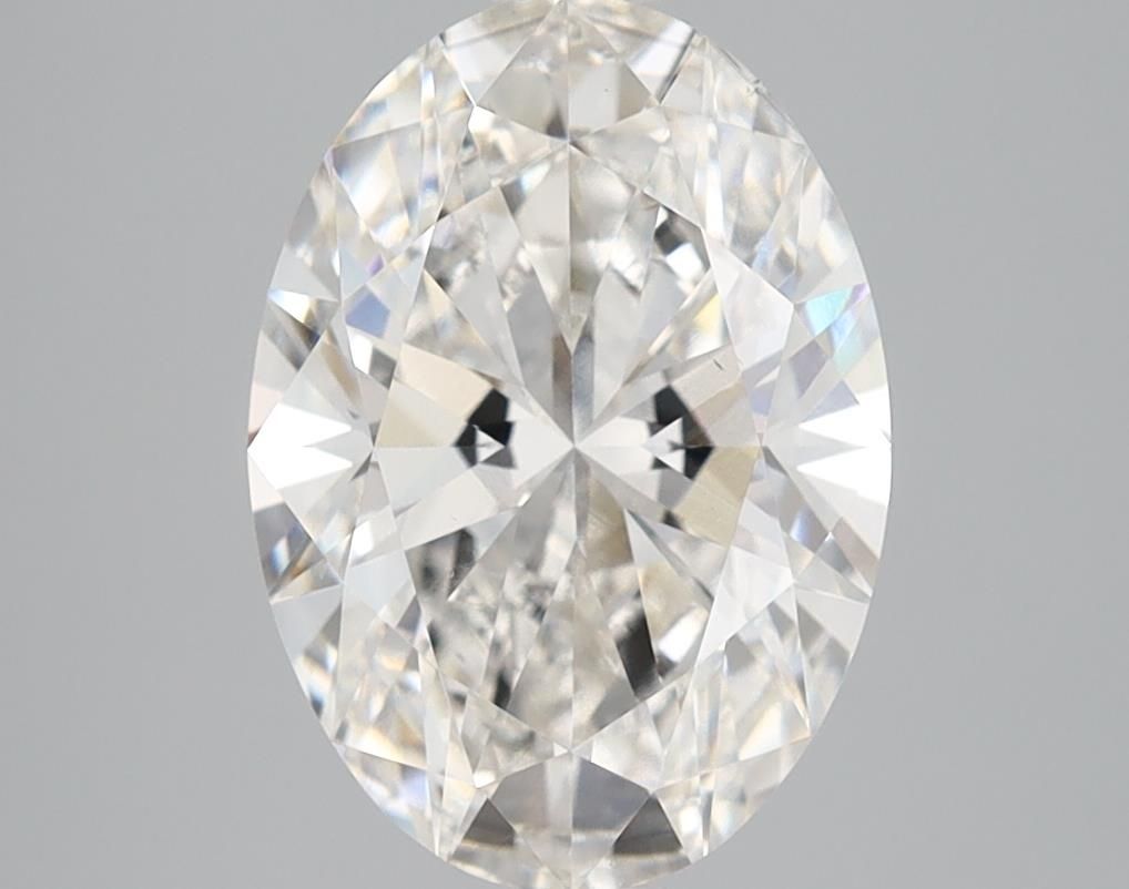 2.70 ct. oval Lab Grown Diamond front image