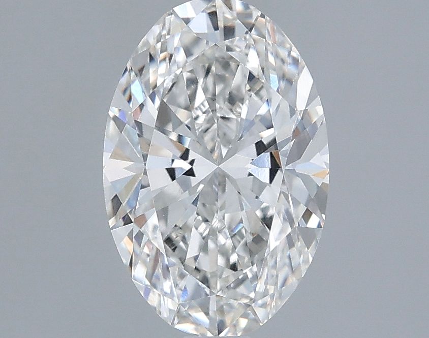 1.92 ct. oval Lab Grown Diamond front image