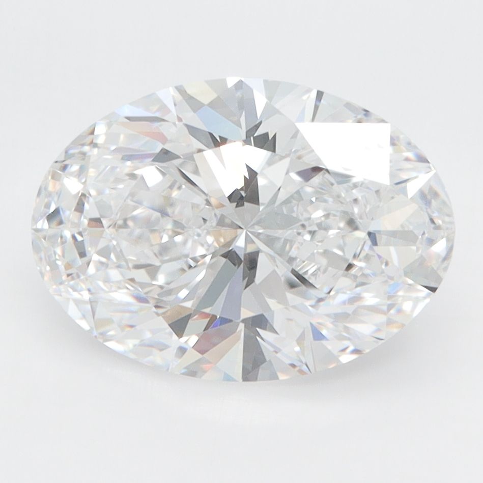 3.10 ct. oval Lab Grown Diamond front image