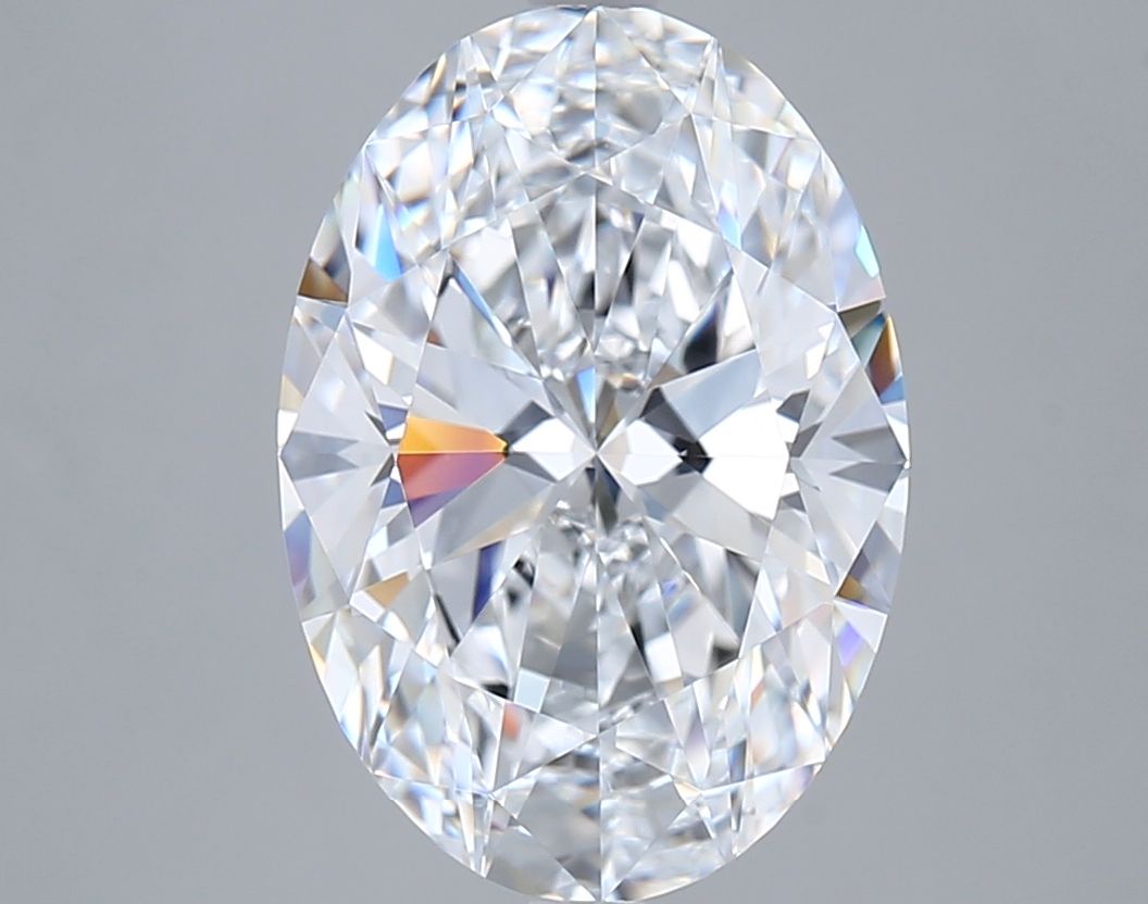 5.01 ct. oval Lab Grown Diamond front image
