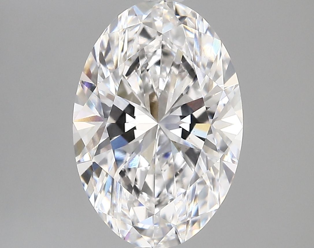3.42 ct. oval Lab Grown Diamond front image