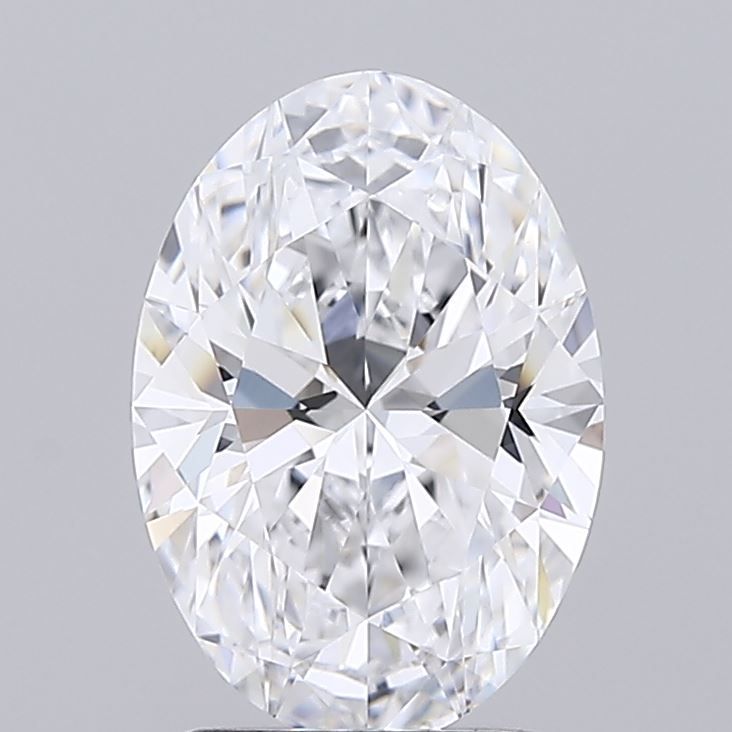 2.04 ct. oval Lab Grown Diamond front image
