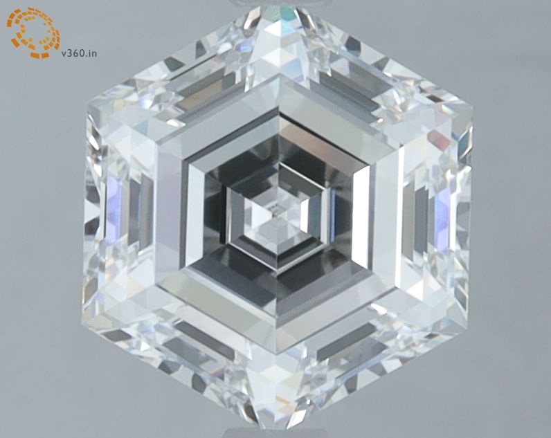 2.09 ct lab-grown Hexagonal Diamond