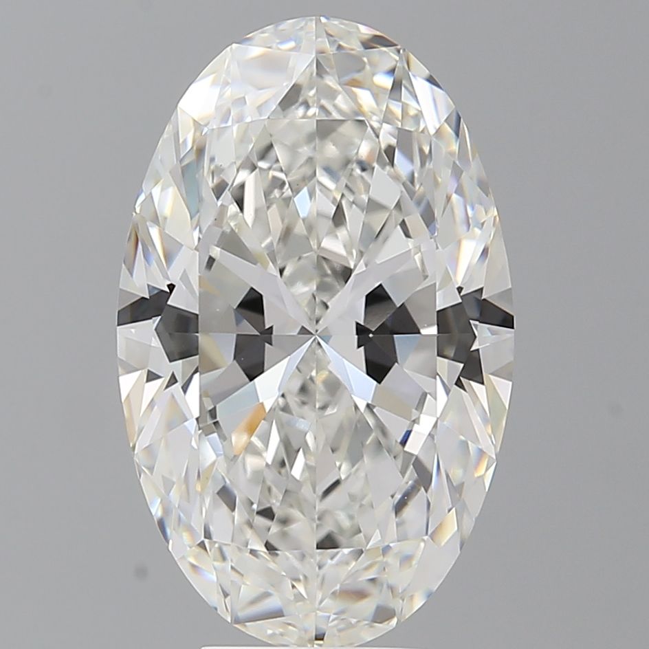 6.58 ct. oval Lab Grown Diamond front image