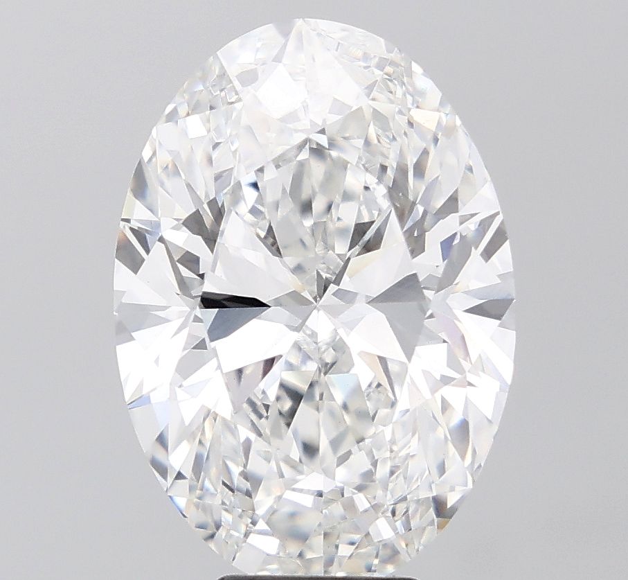 5.51 ct. oval Lab Grown Diamond front image