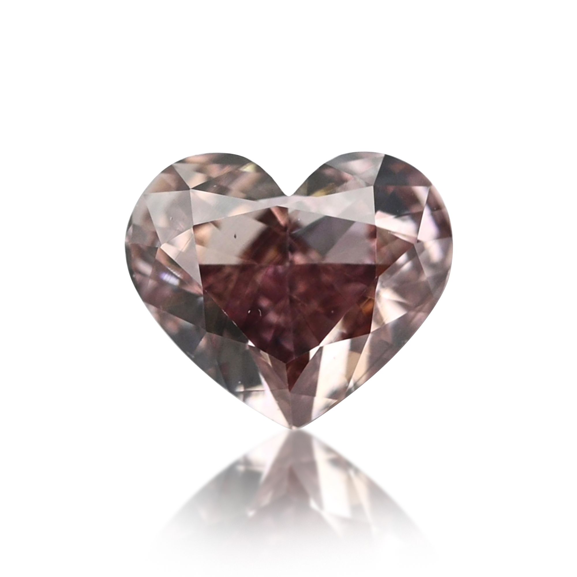Diament 0.17 ct Fancy Brown Pink/SI1