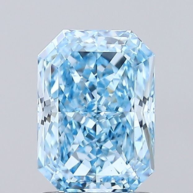 1.51 CT Fancy Vivid Blue RADIANT